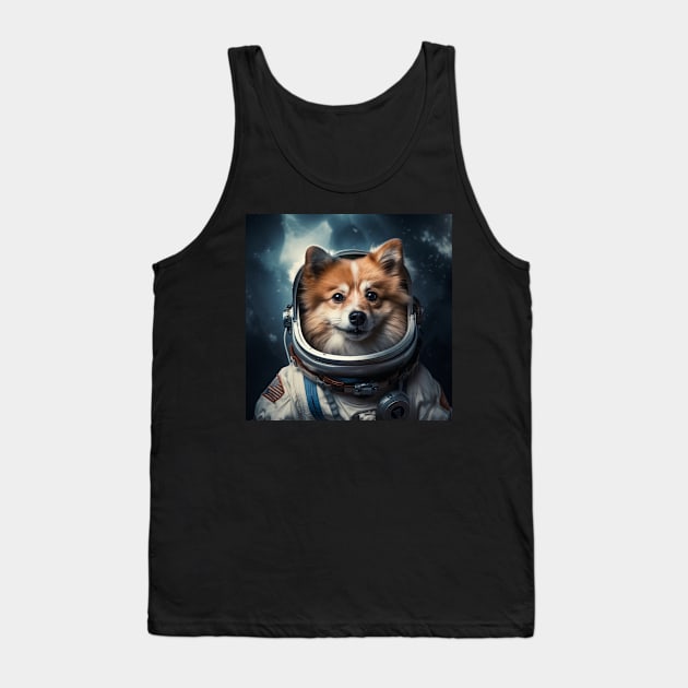 Astro Dog - Icelandic Sheepdog Tank Top by Merchgard